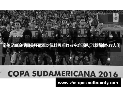 南美足联追授南美杯冠军沙佩科恩斯致敬空难球队足球精神永存人间 南美足联追授南美杯冠军沙佩科恩斯致敬空难球队足球精神永存人间